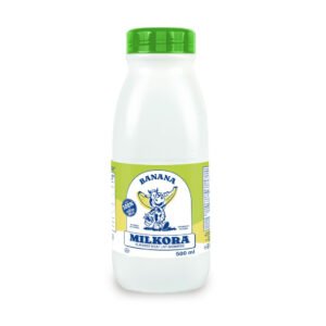 3D - bouteilles - 3D - 1L MILKORA DEMI ECREME