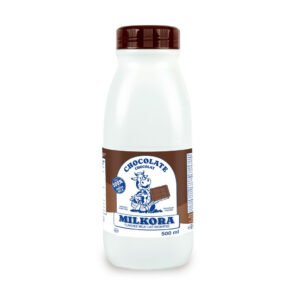 3D - bouteilles - 3D - 1L MILKORA DEMI ECREME
